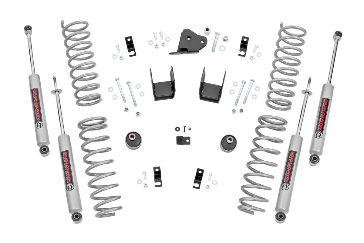 Suzuki Jimny Suspension Lift Kit - Front + Rear - Rough Country - 2 Inch Lift - '18-'26
